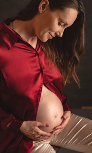 Fotografia ciążowa, brzuszkowa - fotografia Ovca Kulava