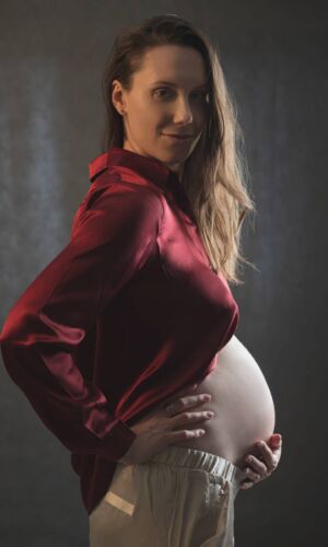 Fotografia ciążowa, brzuszkowa - fotografia Ovca Kulava
